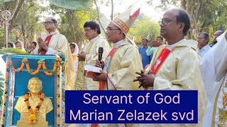 Bust Installation of Servant of God Marian Zelazek svd Kahupani [upl. by Annekcm]