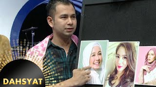 Urutan mantan pacar Raffi Ahmad amp panggilan sayangnya Dahsyat 26 Okt 2015 [upl. by Ezana]