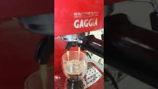 Gaggia Espresso Color coffee machine red [upl. by Borrell698]