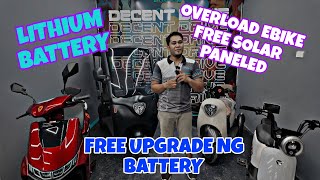 OVERLOAD SA FREEBIES NAKA SOLAR PANEL NA EBIKE [upl. by Cornelie]