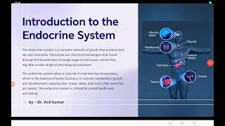 Endocrine Gland 9 10 11 12 cbse icse bseb neet [upl. by Gurolinick]