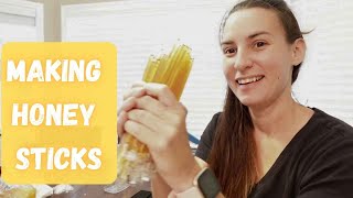 Sweet and Simple DIY Honey Sticks A Delicious Project for All Ages [upl. by Zindman43]