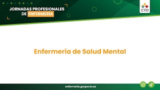 Jornadas Profesionales del EIR 2024 Enfermería de la Salud Mental [upl. by Carson]