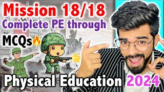 Mission 1818  Complete Physical Education Revision in 1 shot through MCQs 🔥 🚨  Class 12th 2024 [upl. by Weaver]