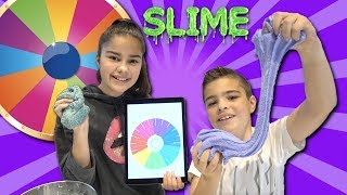 Mystery Slime Wheel Challenge  Graces Room [upl. by Anneliese]