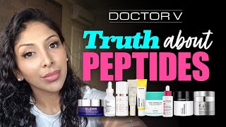 Doctor V  Truth About Peptides  Skin Of Colour  Brown Or Black Skin [upl. by Netsirc622]