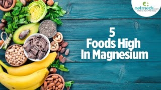 Top 5 Foods High In Magnesium Shorts [upl. by Aer]