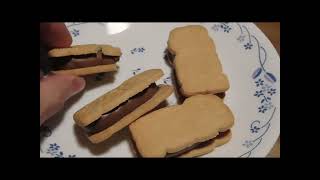 Keebler E L Fudge Double Stuffed Cookie cookies [upl. by Jonis714]