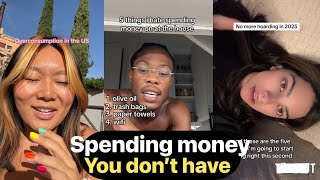 People Becoming Underconsumers Tiktok Rants On Less Spending [upl. by Kitty]