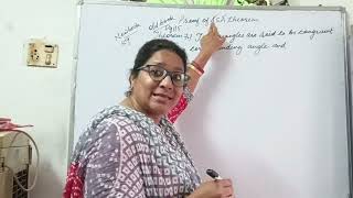 Class 9th proof of ASA congruence Physics by Madam Ansari is live [upl. by Gambrill]