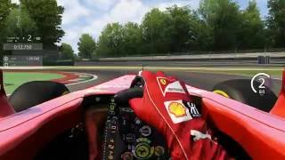 Assetto Corsa  124022 Ferrari F138  Monza quotTunnel Visionquot  Gold [upl. by Nairret]