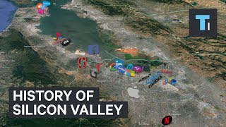 Animated timeline shows how Silicon Valley became a 28 trillion neighborhood [upl. by Lasala868]