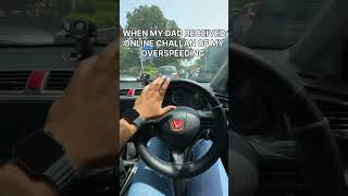 Overspeeding challan🙏🏼😂youtube like subscribe share viral honda delhi overspeed challan [upl. by Gaeta]