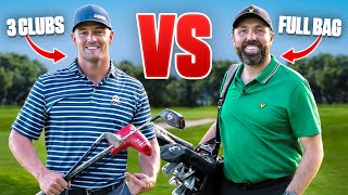 Can I Beat Rick Shiels With Only 3 Clubs Stroke Play [upl. by Kallista571]