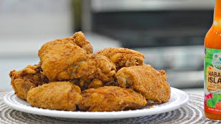 The SECRET To Make The Perfect CRISPY Fried Chicken Wings [upl. by Adnyc]