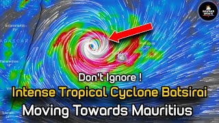 Intense Cyclone Batsirai Latest Track  Moving Towards Mauritius  Full Information [upl. by Hirsh]