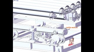 Lifttransfer conveyorindustrial 3D model  machineworldnet P787 [upl. by Amber]