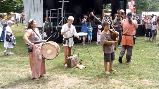 Historisches Spectaculum Neuenbürg 2013  Spielleute mit Sack und Trommel [upl. by Riannon]