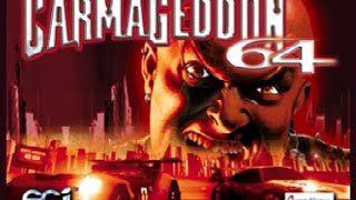 Carmageddon 64 N64 Gameplay Sample [upl. by Kersten563]