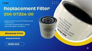 Replacement Filter 256 07224 00 [upl. by Relyuc]