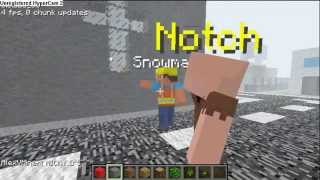 Notch on MineCraft [upl. by Ulah]