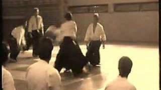 ki aikido randori 4 ukemes [upl. by Sitarski]