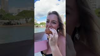 El postre más famoso de Hawaii🌺 malasadas🫶  shorts short aquisandrax [upl. by Adlai]