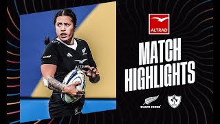 HIGHLIGHTS  Black Ferns v Ireland  2024 WXV 1 [upl. by Eiknarf383]