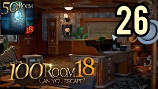 Can You Escape The 100 Room 18 Level 26 Walkthrough [upl. by Kilgore]