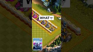 💀One Level PEKKA vs Wizard Towers in Clash of Clans 💀shorts clashofclans coc [upl. by Akemot]