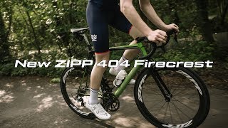 First Ride Zipp 404 Firecrest Carbon Clincher Wheelset  Sigma Sports [upl. by Mogerly567]