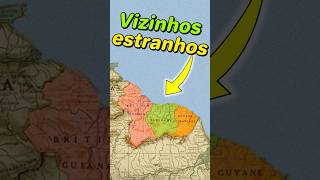 Nossos vizinhos NÃO latinos brasil geografia historia guiana [upl. by Phalan274]