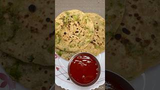 Hare Matar ka Paratha recipe shortsvideo youtube food cooking shortsfeed youtubeshorts ￼ [upl. by Lula]