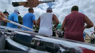 Rehearsal Reps  Crossmen 50th Anniversary Alumni Corps Quads Stick Bag Cam  DCI Finals Aug 2024 [upl. by Yona533]