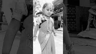 old is gold🤌🏻black nd white kinnerasani vachindammacutebaby little Preranaa vlogs nd Creations [upl. by Eilesor]