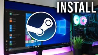 How To Download Steam On Windows 10 amp Mac  Install Steam [upl. by Winters]