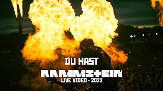 Rammstein  Du Hast Live Video  2022 Stadium Tour [upl. by Lorant325]