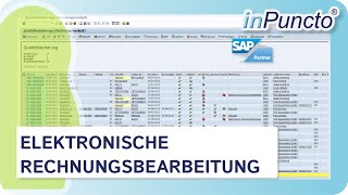 Elektronische Rechnungsbearbeitung in SAP [upl. by Milburn]