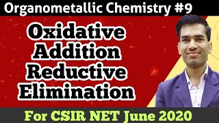 Oxidative Addition Reaction in Organometallic Chemistry  Reductive Elimination in Organometallics [upl. by Cummine]