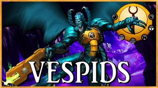 VESPIDS  Insectoid Stingwings  Shorts  Warhammer 40k Lore [upl. by Eyar]