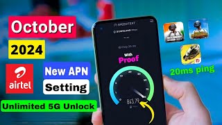 Fix Airtel Network amp Internet Speed Problems  Best APN Settings for 5G amp 4G in October 2024 [upl. by Muhan994]