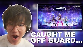 New HONKAI IMPACT PLAYER REACTS Starfire Sonorant Honkai Impact 3RD concert reaction [upl. by Emelen]