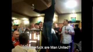 Who the fcuk are man utd lead by pete boyle at bishop blaize with subtitle mp4 [upl. by Giah148]