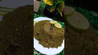 Bengali Style Kochu R Shak Recipe Authentic Recipe 🤤✨😋kochushakbengalifoodcooking shortsyum [upl. by Irabaj912]