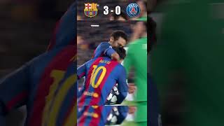 🔥BARCELONA  PSG🔥 UCL 201617 shorts psg barcelona football edit ucl sad memories [upl. by Gaulin245]