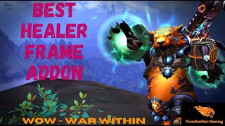 WoW  Best Healer Party Frames ADDON [upl. by Marley]