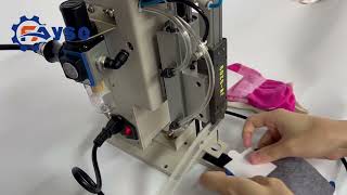 How to use a sock tagging machine to label socks [upl. by Frye]