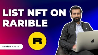 How to list NFT on Rarible  Web3 NFTs [upl. by Llertnom]