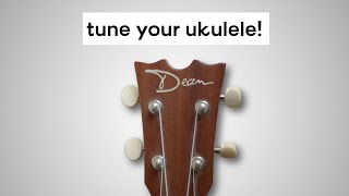 How to Tune your Ukulele [upl. by Pontius]