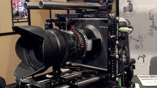 NAB2014 Walimex Pro Cage für BMCC [upl. by Aimej2]